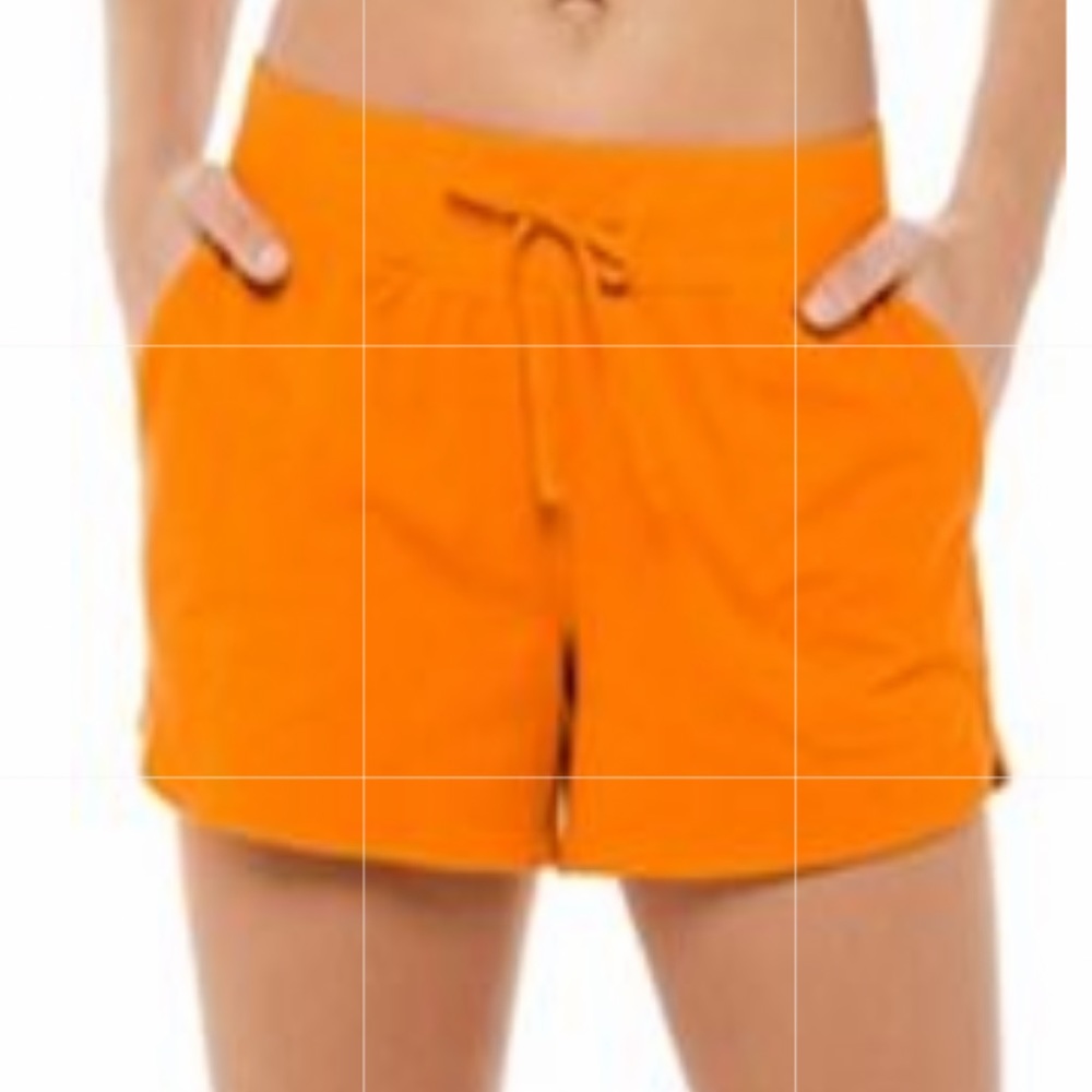 Orange Soft shorts